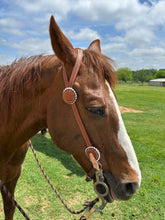 Load image into Gallery viewer, Headstall - Galleta Round