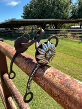 Load image into Gallery viewer, Floral Greca Silver Bit
