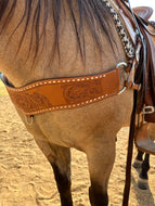 Breast Collar Tripping Tooled Buckstitch