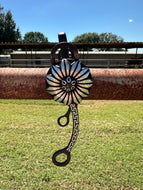 Floral Greca Silver Bit