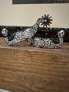 Vaquero Spur - Clover pattern