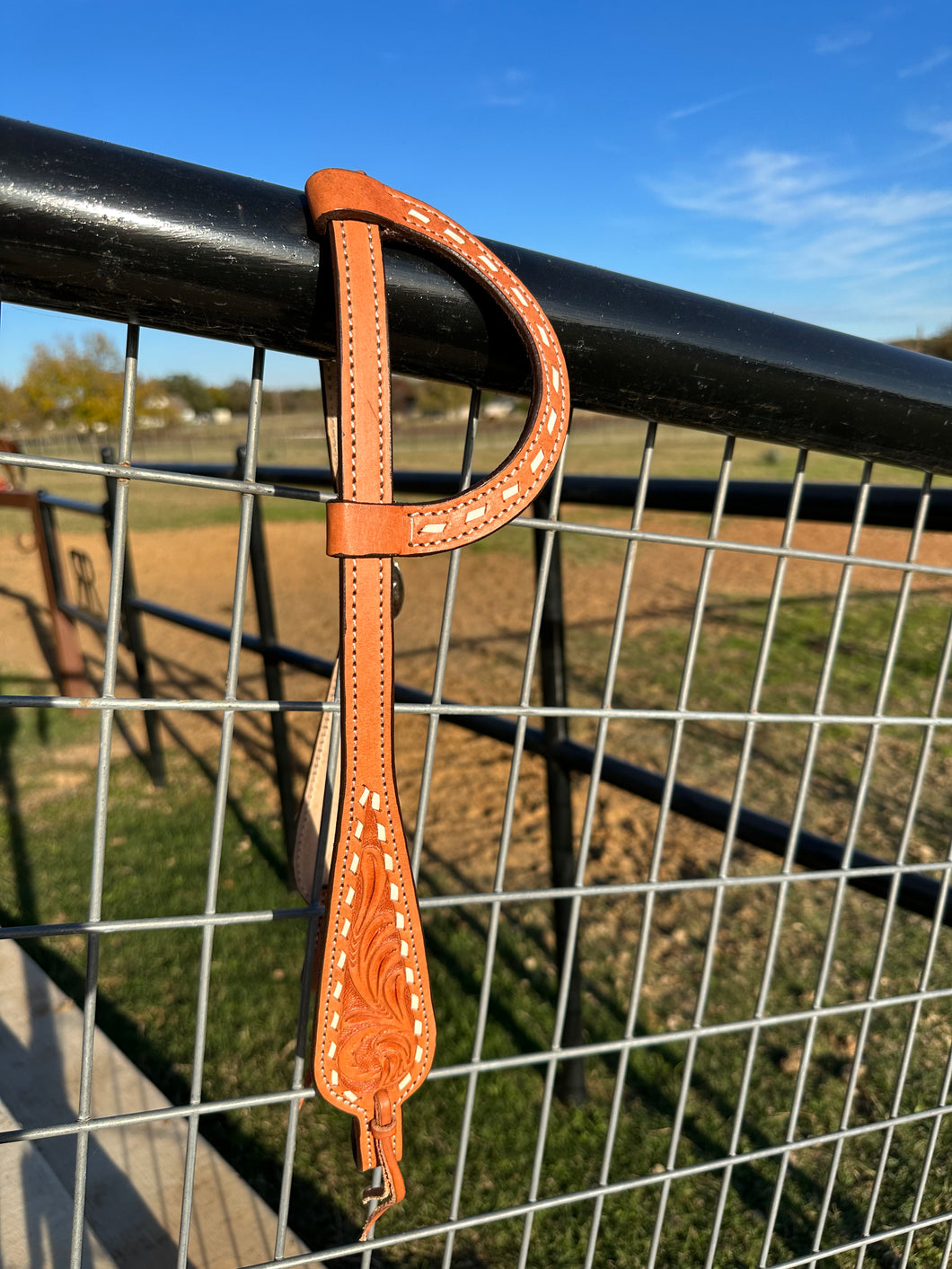 Headstall - Tooled Buckstitch